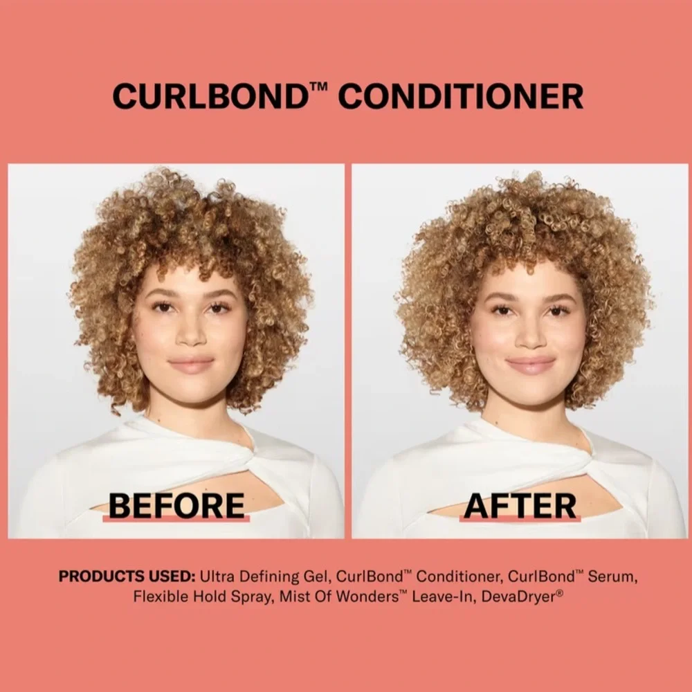 DEVACURL Travel Size CURLBOND Re-Coiling Cream Conditioner 3oz NIB